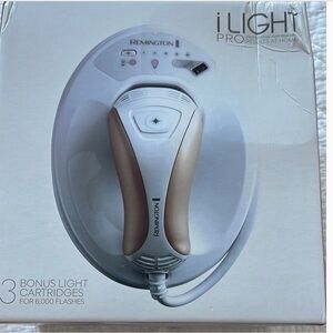 Remington iLight Pro Hair Removal Device in White and Tan